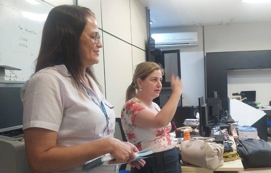 Hemoterapia do HMC realiza sensibilização com servidores da Câmara de Ipatinga