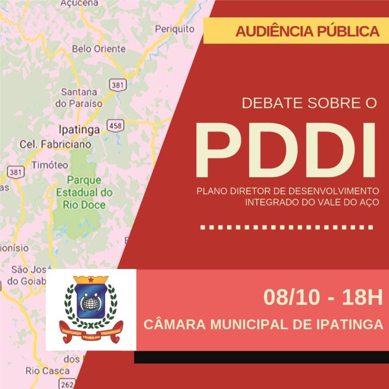 Audiência Pública - Plano Diretor de Desenvolvimento integrado do Vale do Aço