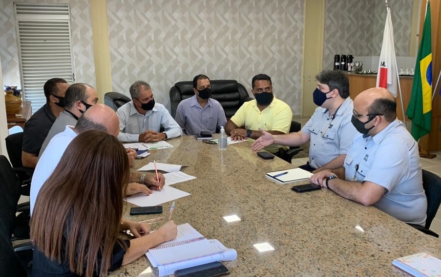 Câmara de Ipatinga recebe visita de representantes da Usiminas