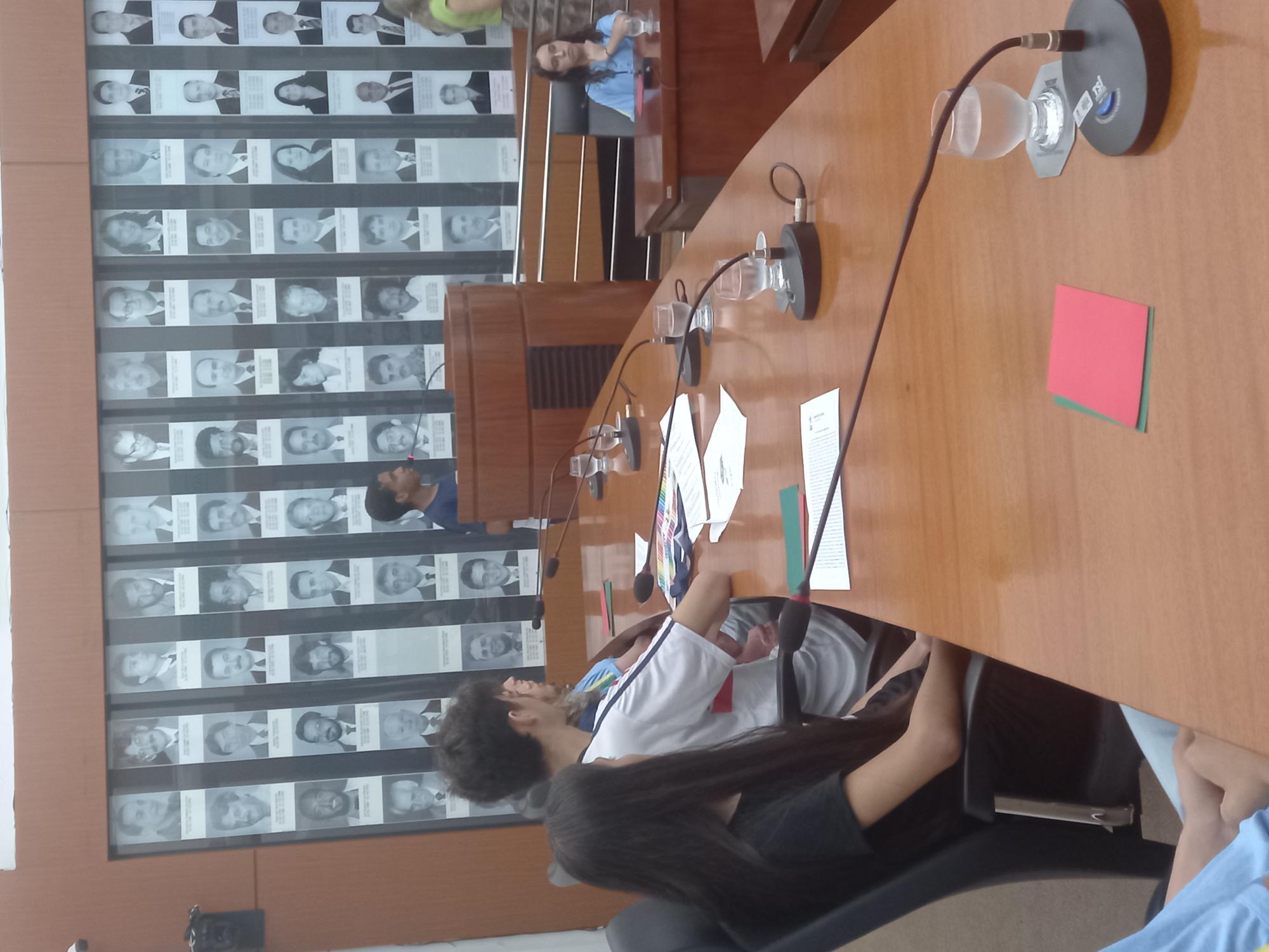 4ª REUNIÃO ORDINÁRIA COM VISITA DE ALUNOS (VISITA GUIADA AO LEGISLATIVO)
