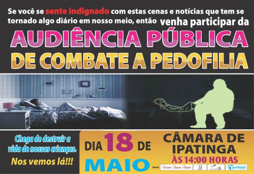 Audiência Pública Combate à Pedofilia 