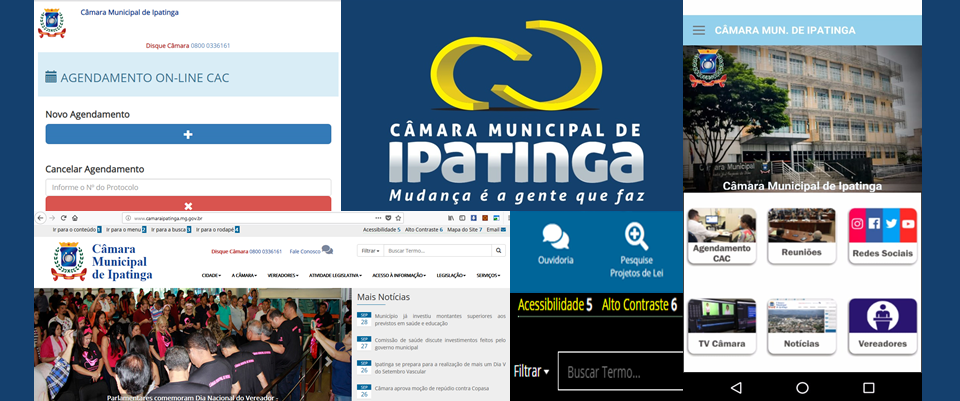 Câmara lança novo portal institucional