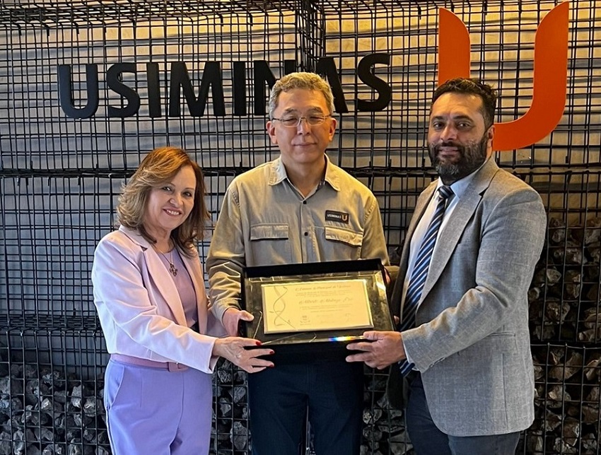 Alberto Akikazu Ono, diretor-presidente da Usiminas, recebe título de Cidadão Honorário de Ipatinga"