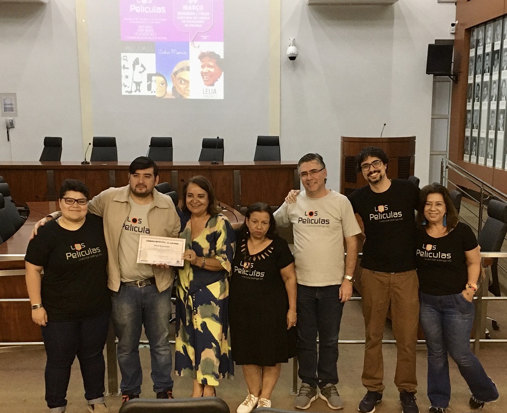 Cineclube Los Películas recebe Moção de Aplausos da Câmara