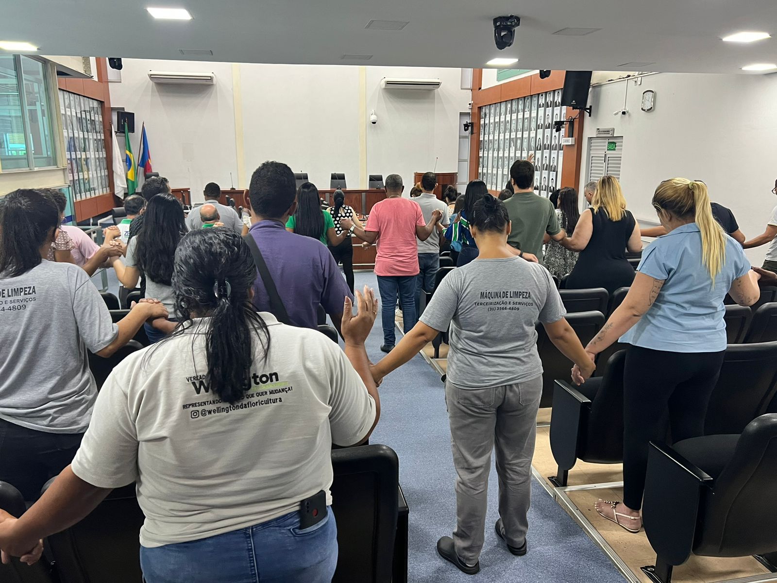 1º Momento de Fé marca retorno do momento ecumênico na CMI