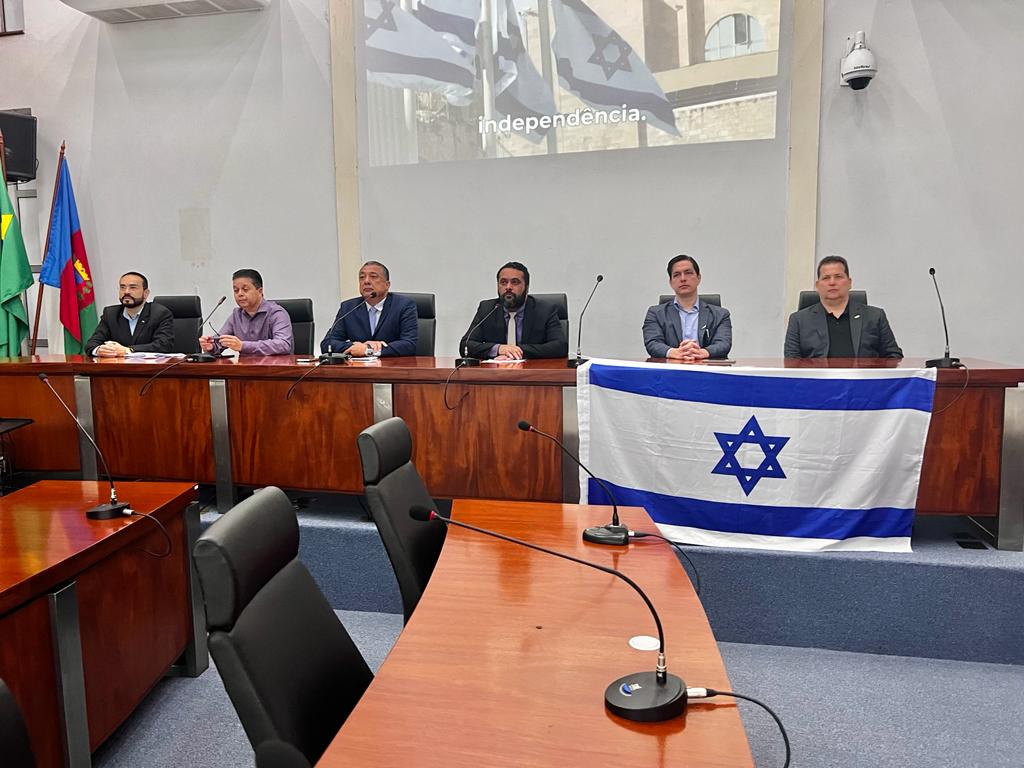 Sessão Solene na Câmara de Ipatinga comemora os 75 anos de independência do Estado de Israel