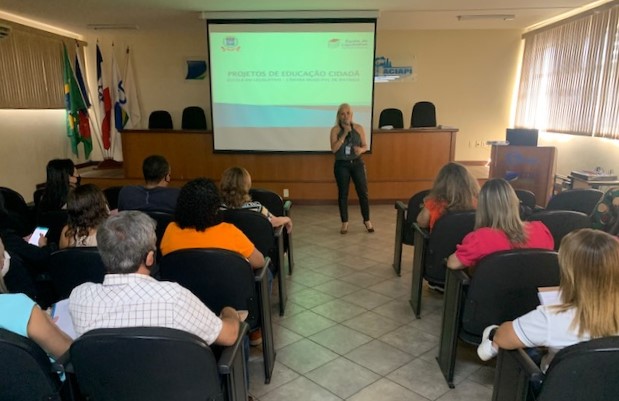 Apresentação Projetos de Educação Cidadã para Dirigentes da Secretaria Municipal de Educação e Diretores das Escolas Municipais